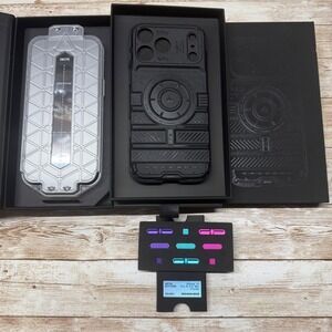 dbrand Tank Bundle iPhone 17 Pro Case Tactical Black Glass PLASMA Buttons